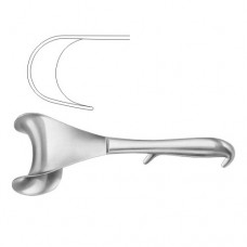 Doyen Retractor Stainless Steel, 25 cm - 9 3/4" Blade Size 53 x 80 mm